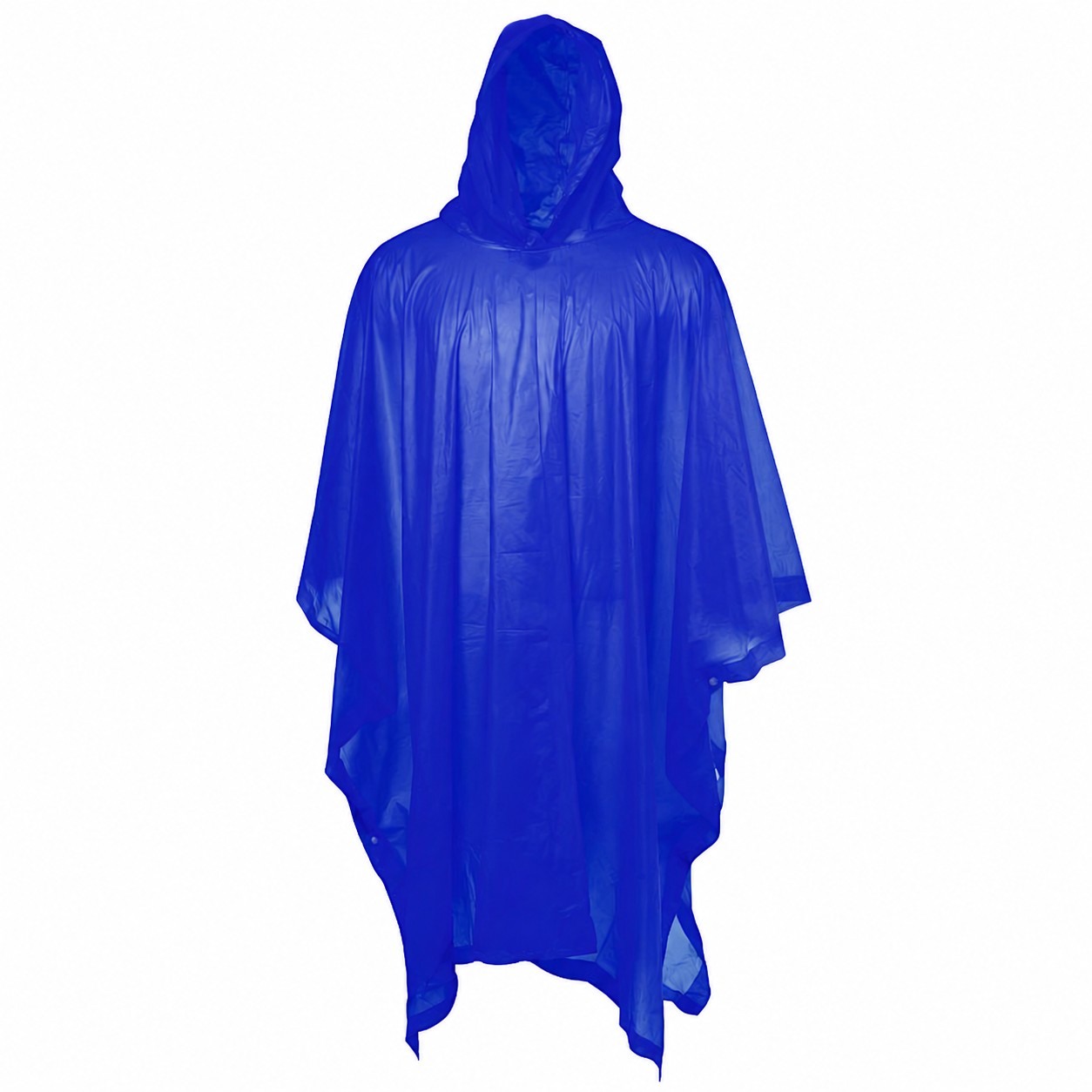 Waterproof Vinyl Hooded Poncho — view 2