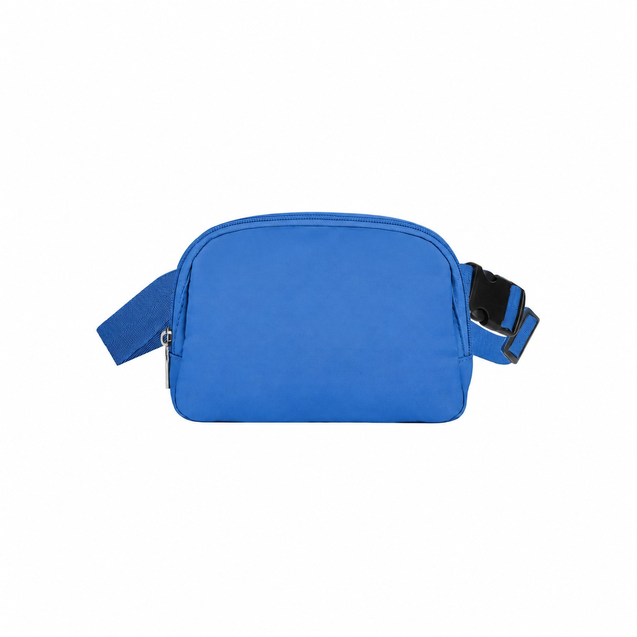 Zippered Storage 290T Polyester Fanny Pack — Blue