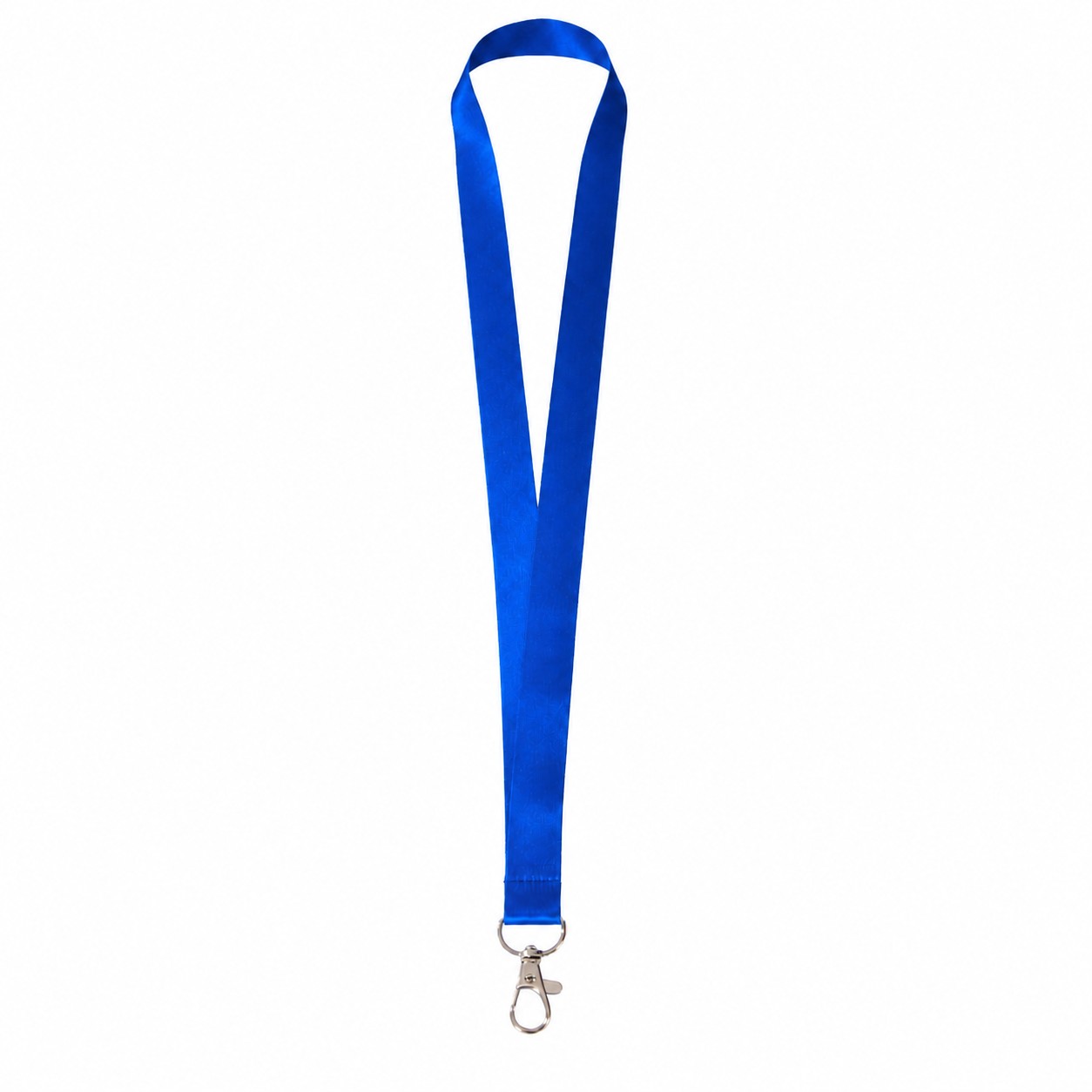 Recycled RPET Badge Lanyard — Blue