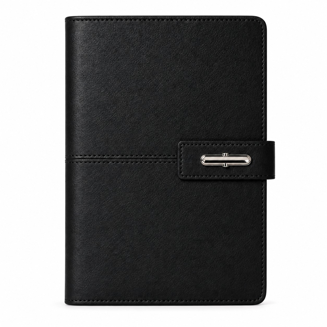 Pen And A5 Notebook Mug Set — Black
