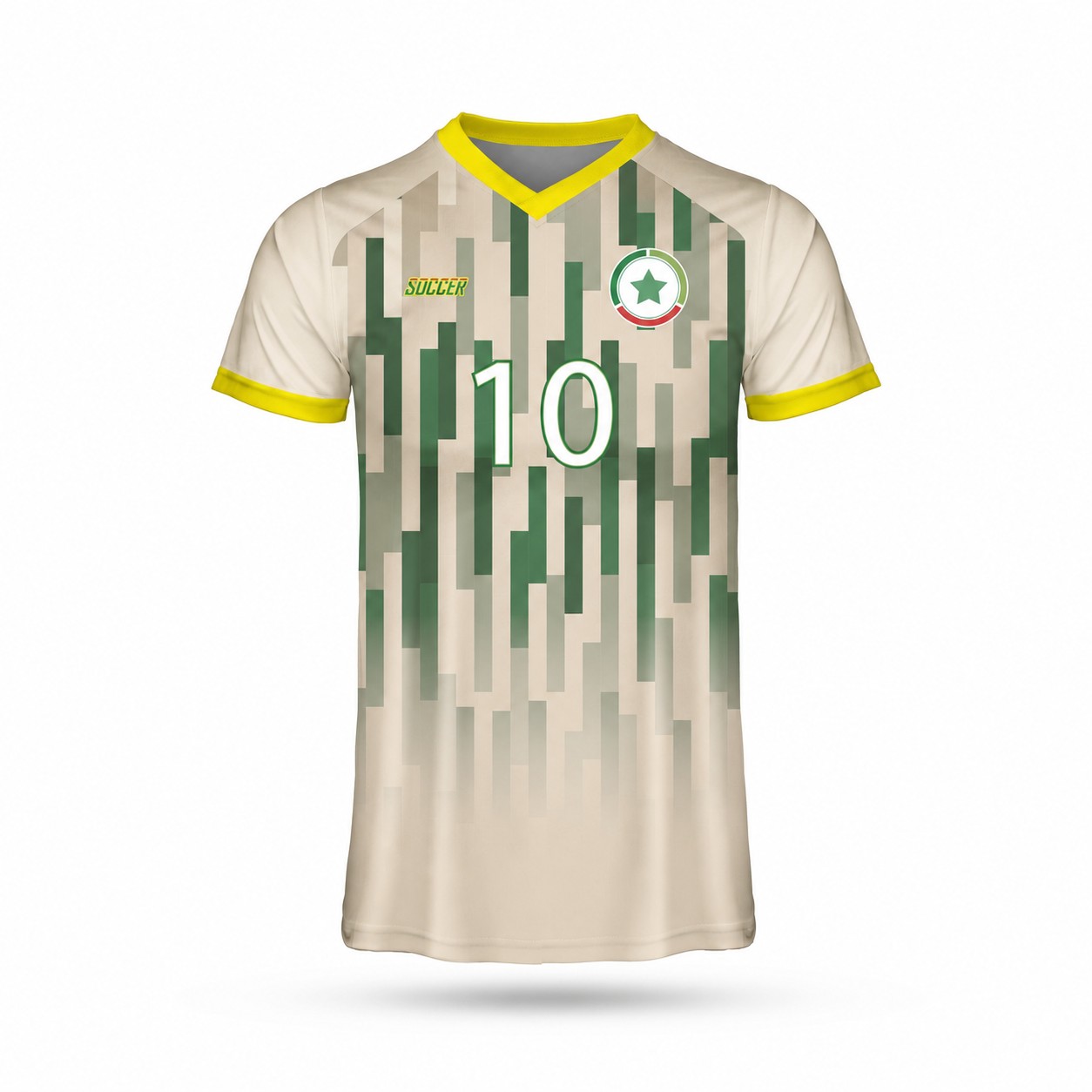 Performance Soccer Team Jersey — Natural Beige