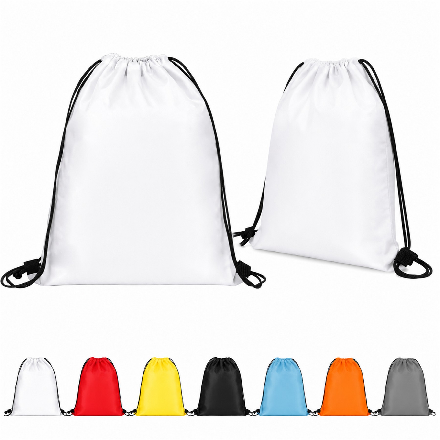 Lightweight 190T Polyester Drawstring Backpack