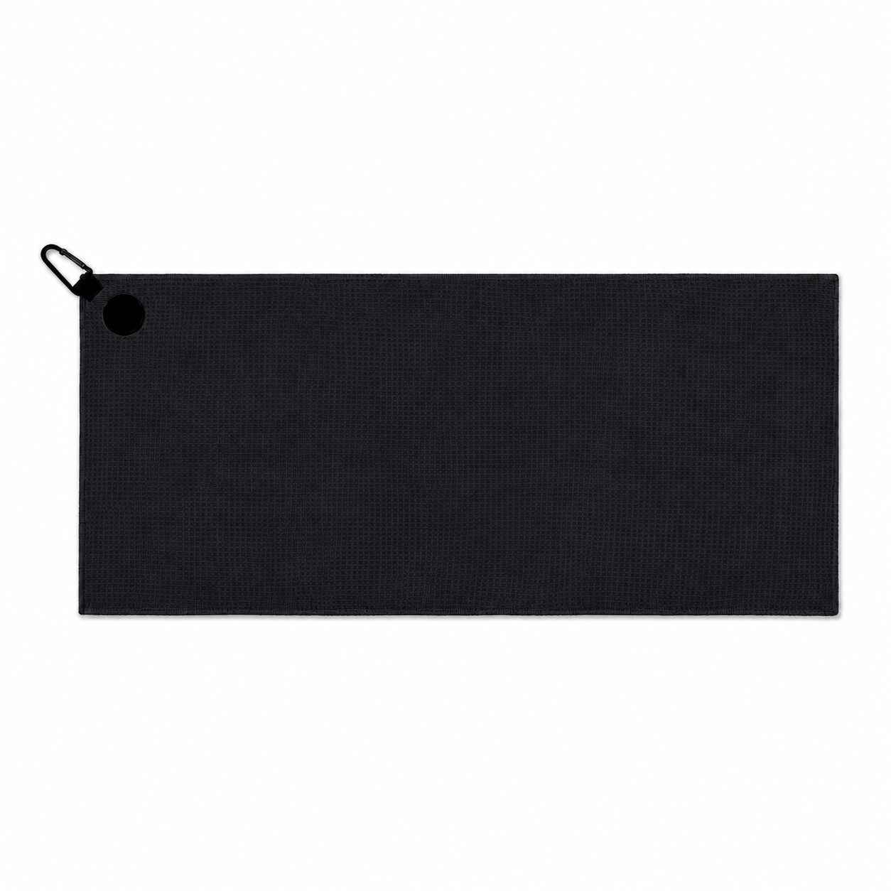 Waffle Polyester Magnetic Golf Towel — view 2