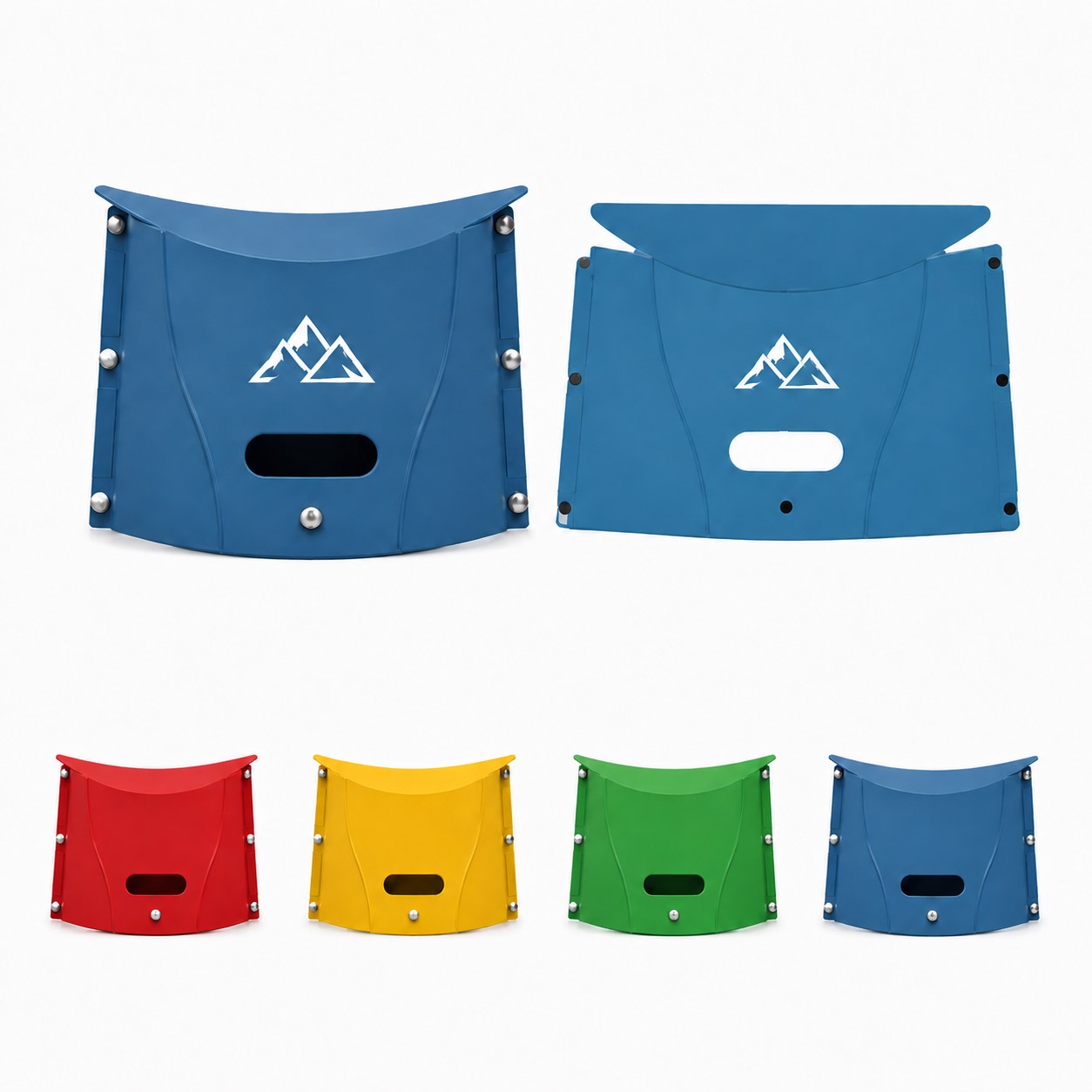 Compact Polypropylene Collapsible Outdoor Stool