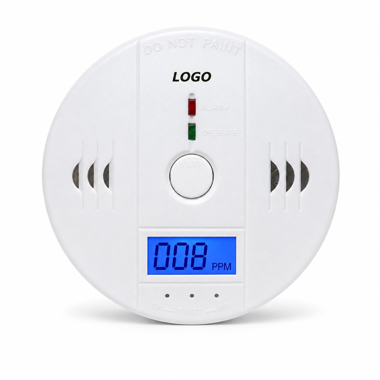 Digital Smoke And Carbon Monoxide Detector — view 2