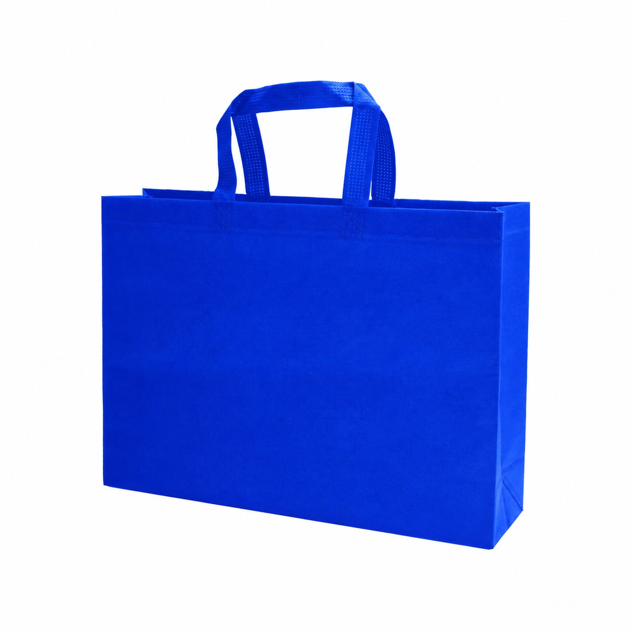 Heat-Sealed Edge Tote Bag — Royal Blue