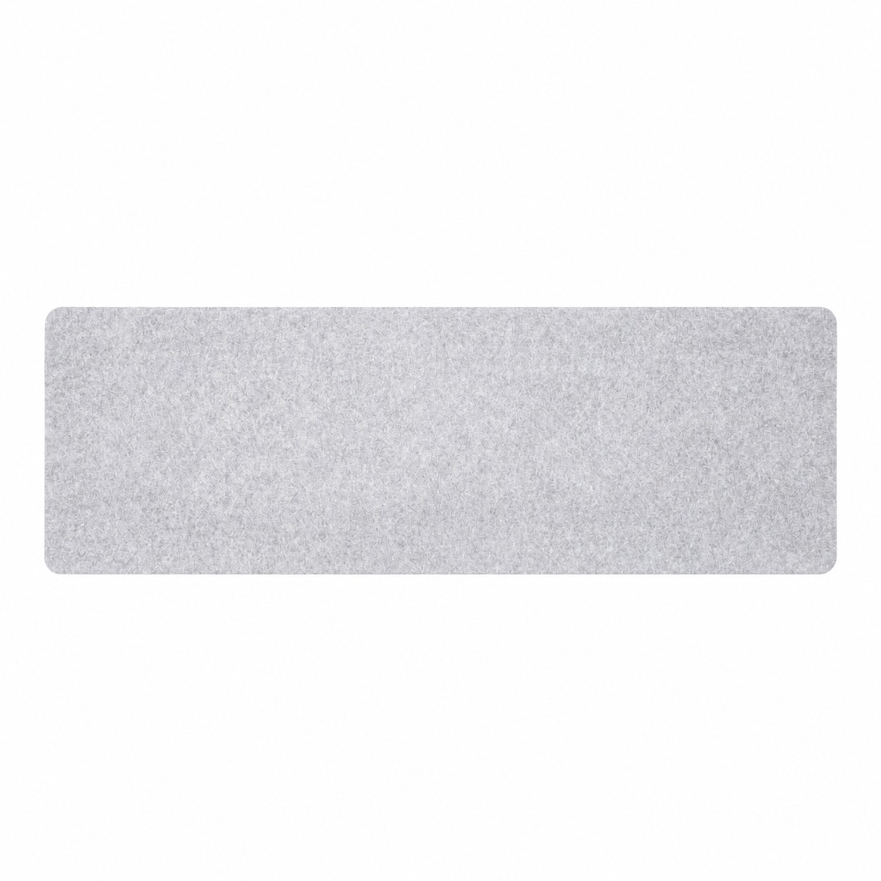 Large Felt Desk Mat — Light Gray