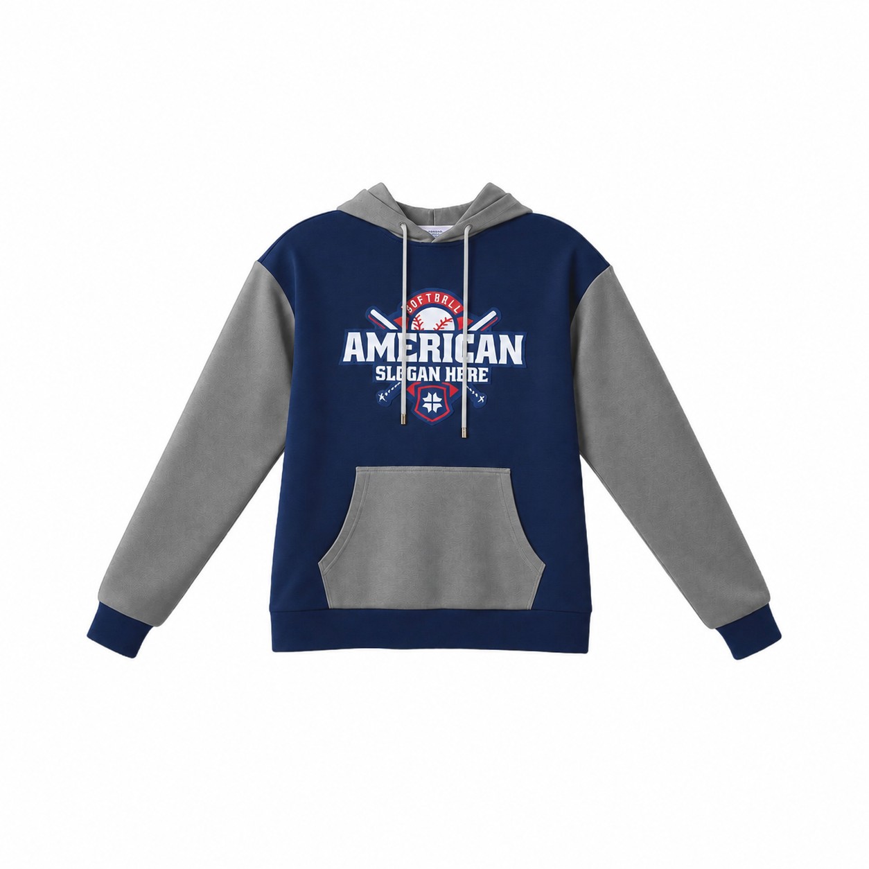 Composite Cotton Athletic Fit Hoodie — Gray