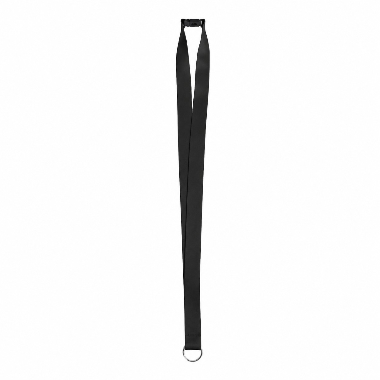 Breakaway Ring End Lanyard — Black