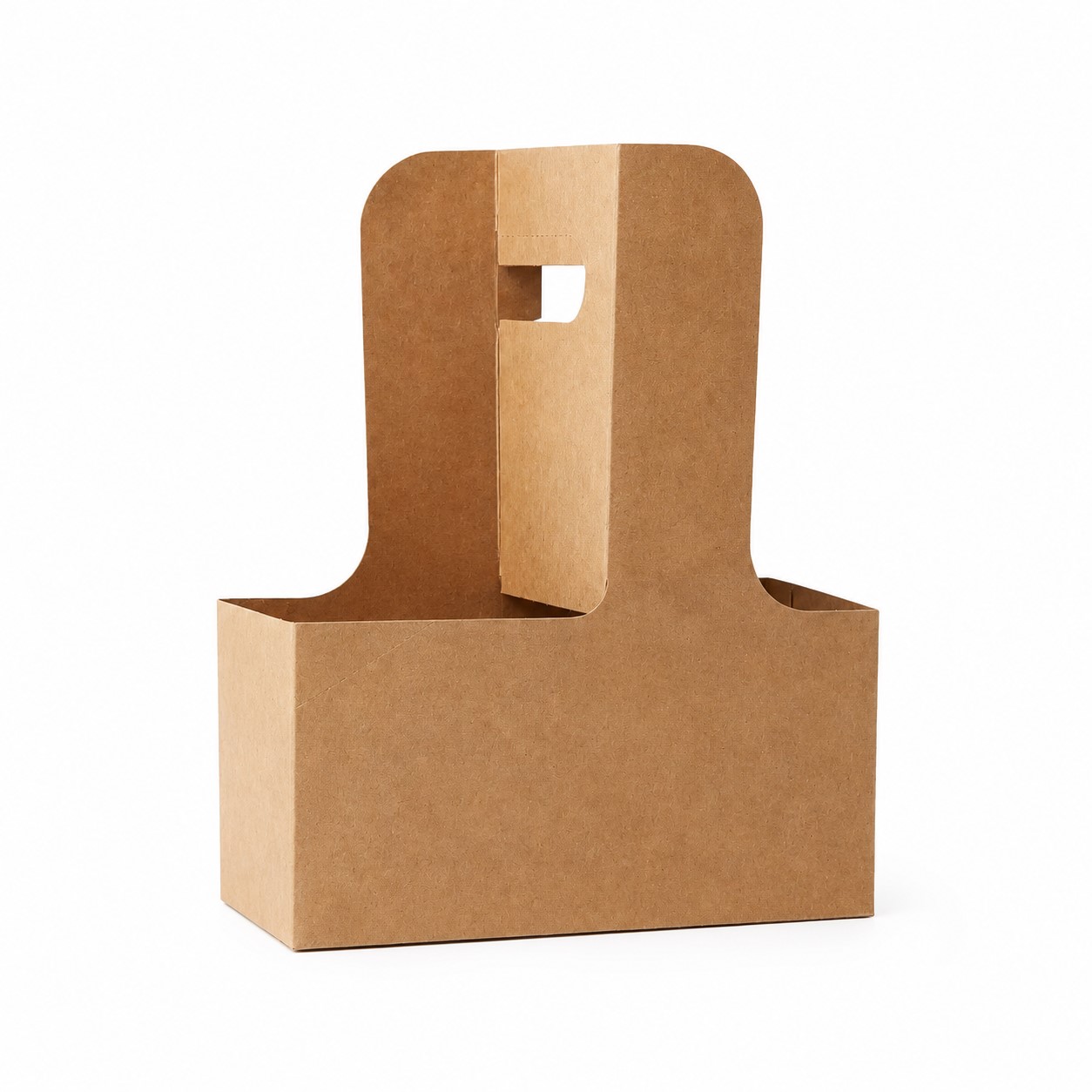 Handled Kraft Paper Bouquet Bag — view 2