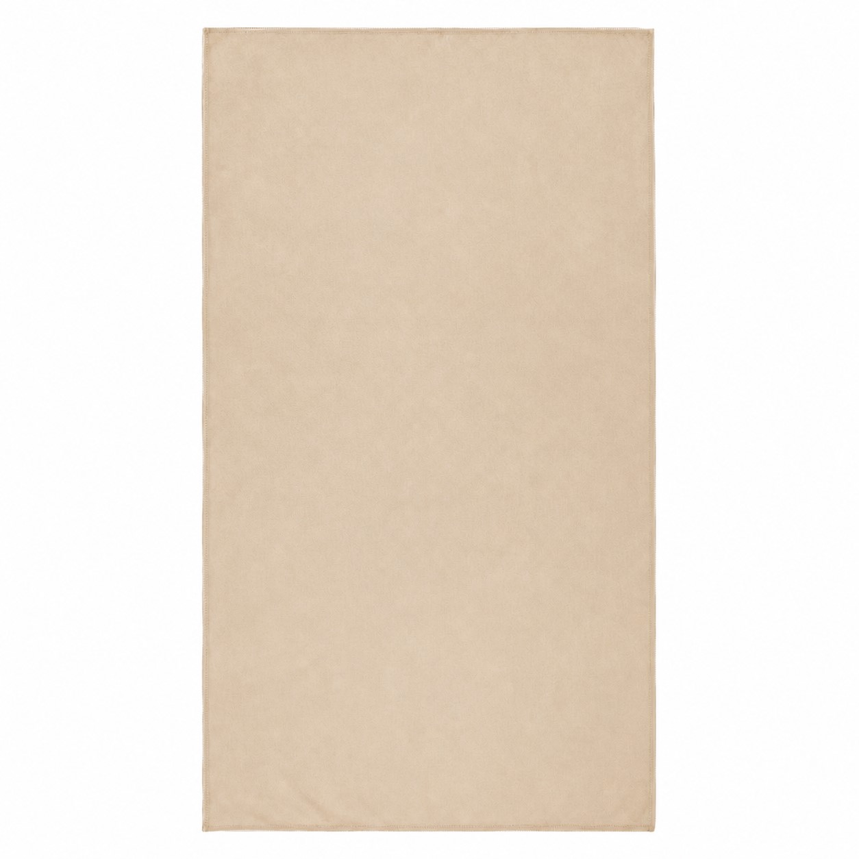Large Microfiber Beach Towel — Beige