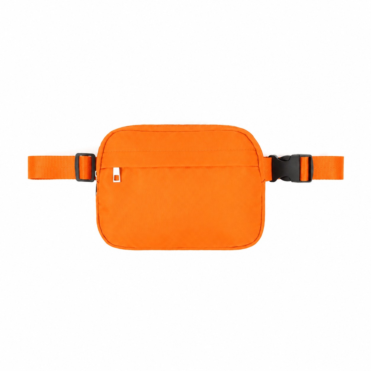 Nylon Roomy Fanny Pack — Orange