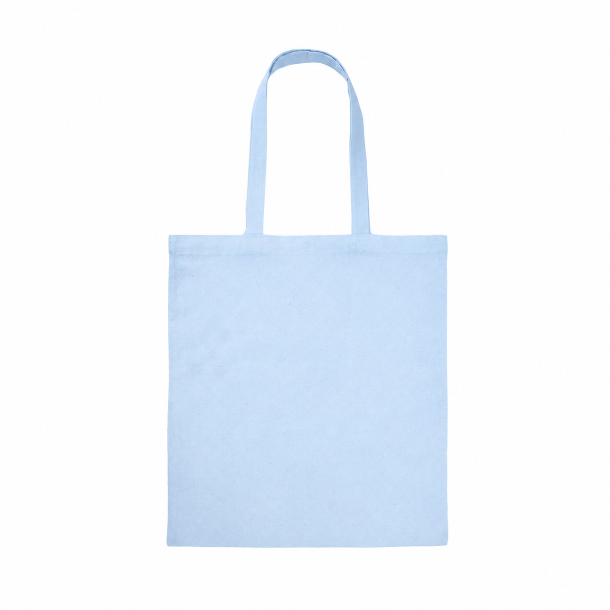 Cotton Tote Bag — Light Blue