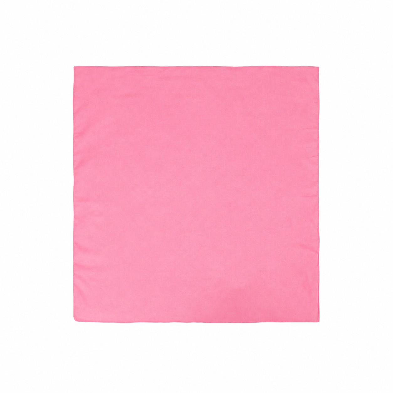 Cotton Square Bandanna — Pink