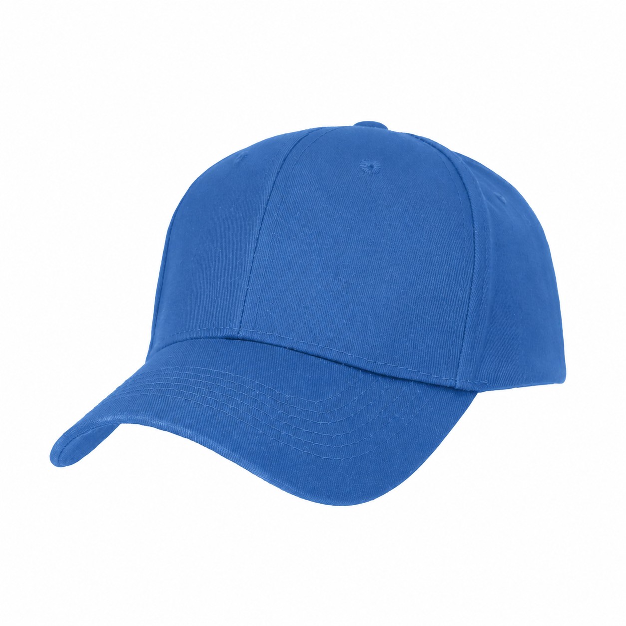 22.8-Inch Cotton Baseball Cap — Blue