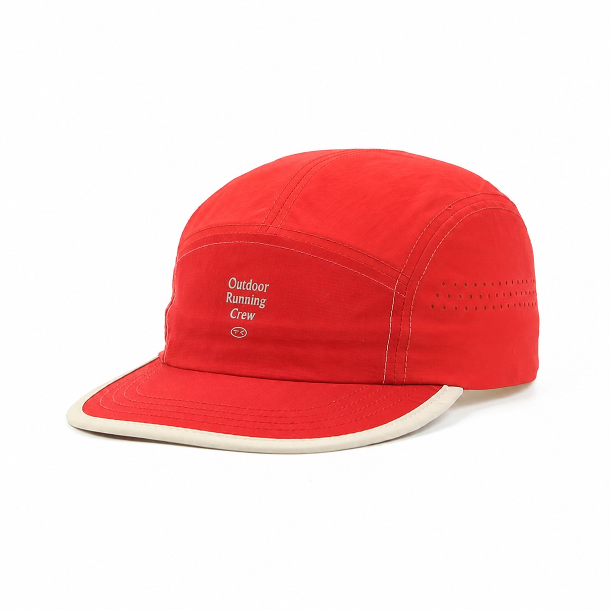 Polyester Short Brim Running Cap — view 5