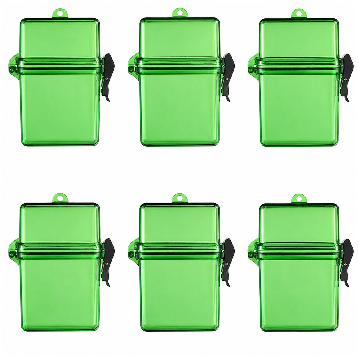 Waterproof Plastic Beach Storage Box — Green