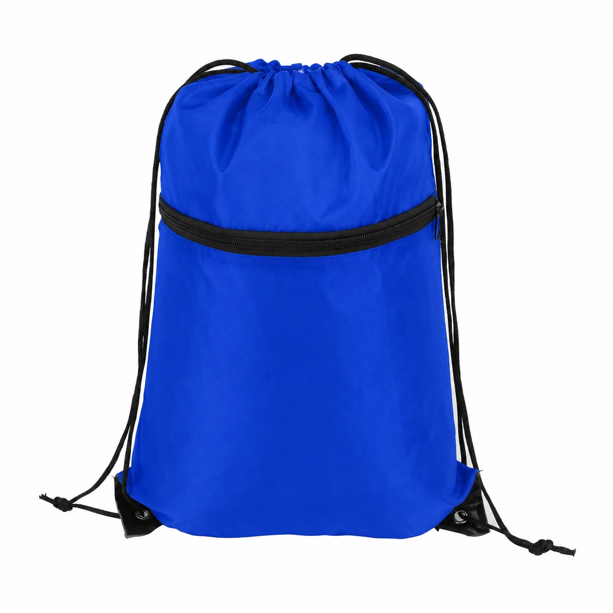PU Corner Drawstring Sportpack — Royal Blue