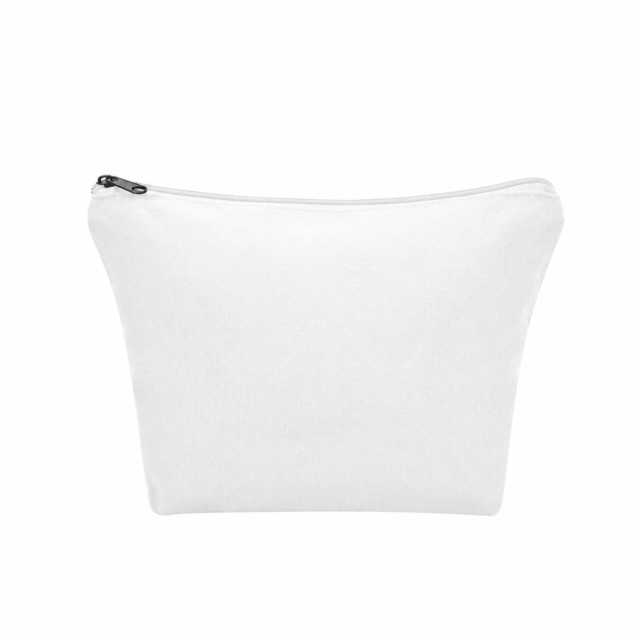 Cotton Makeup Bag — White