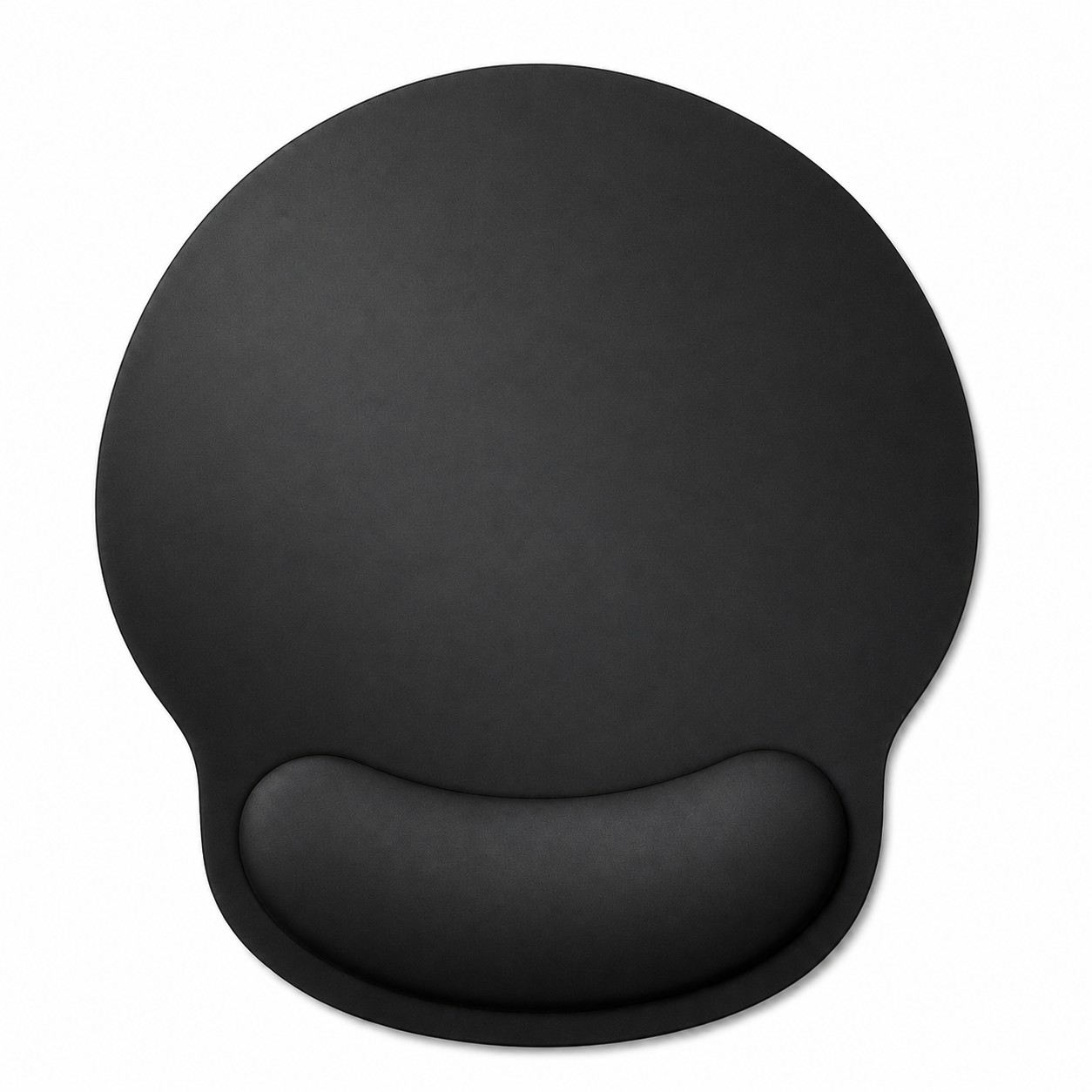 Ergonomic Gel Wrist Rest Mouse Pad — Black