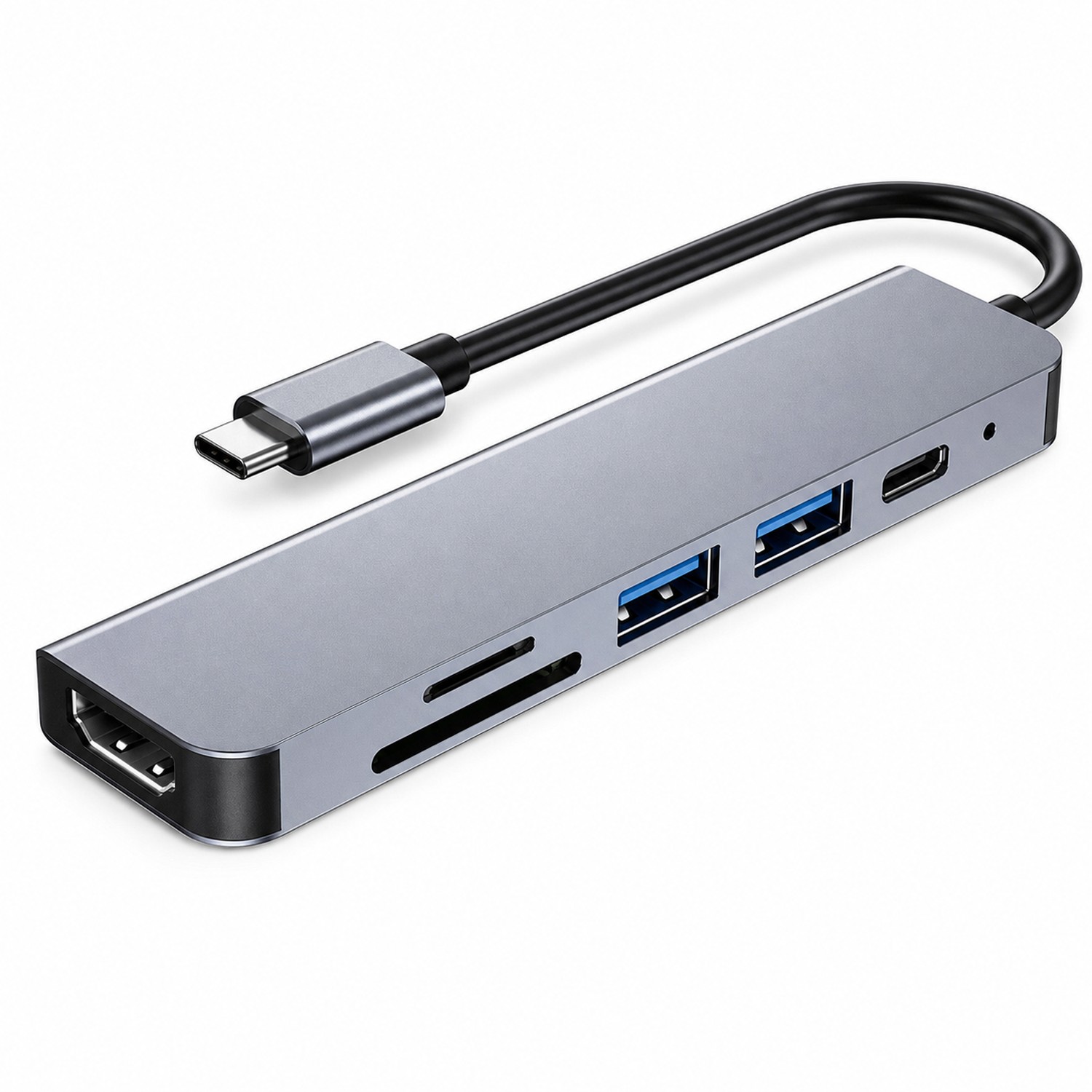 Aluminum Multiport Hub Adapter — view 2