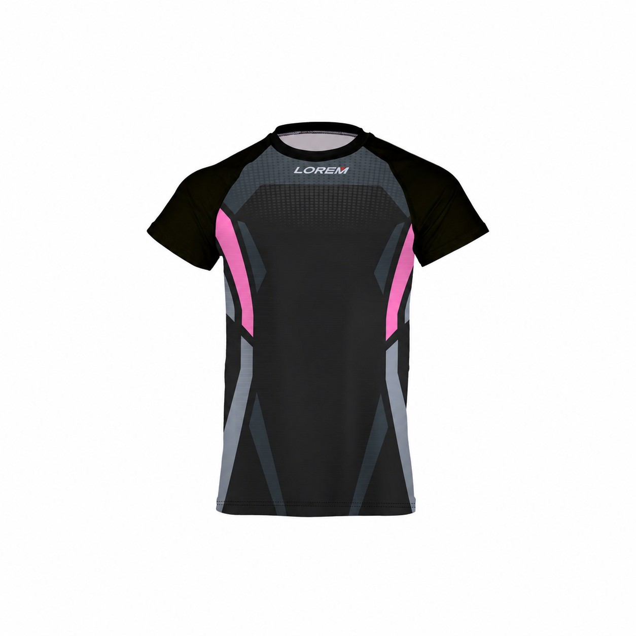 Men's Compression Gym Workout Shirt — Pink