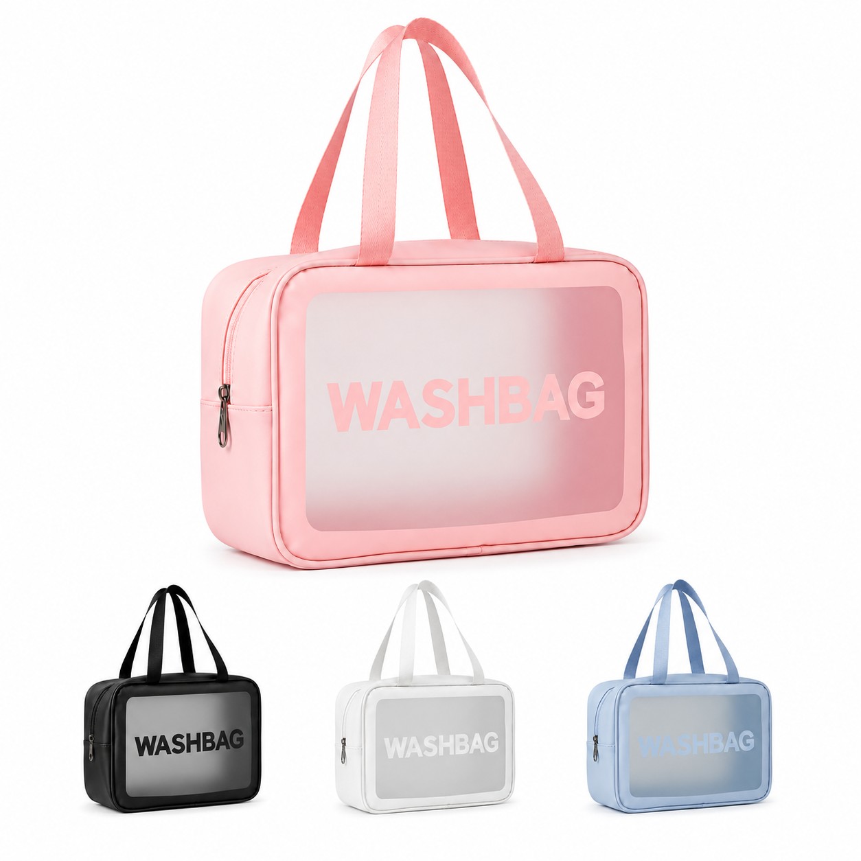Transparent PVC Makeup Wash Bag