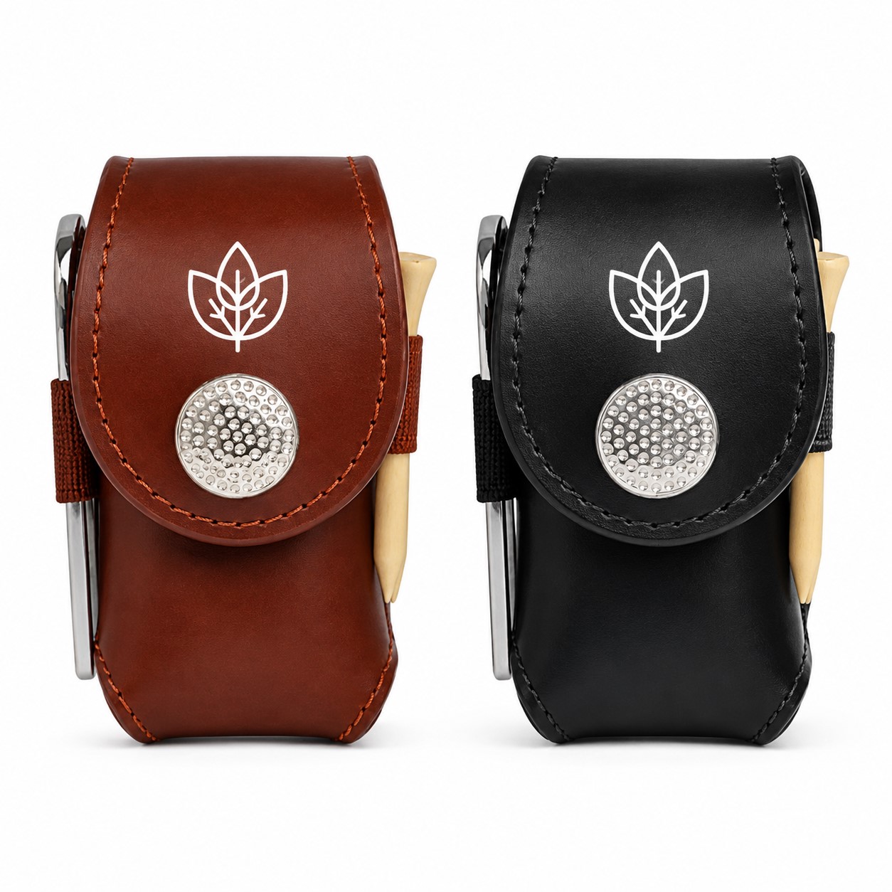 PU Golf Pouch With Belt Loop