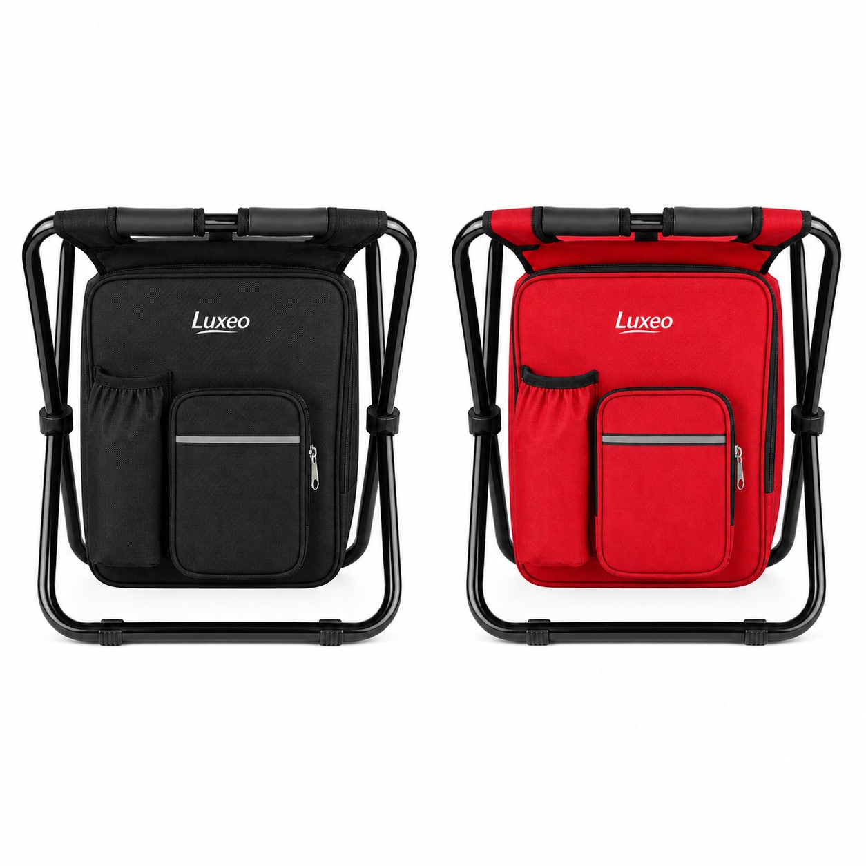 Insulated Backpack Stool With Steel Frame