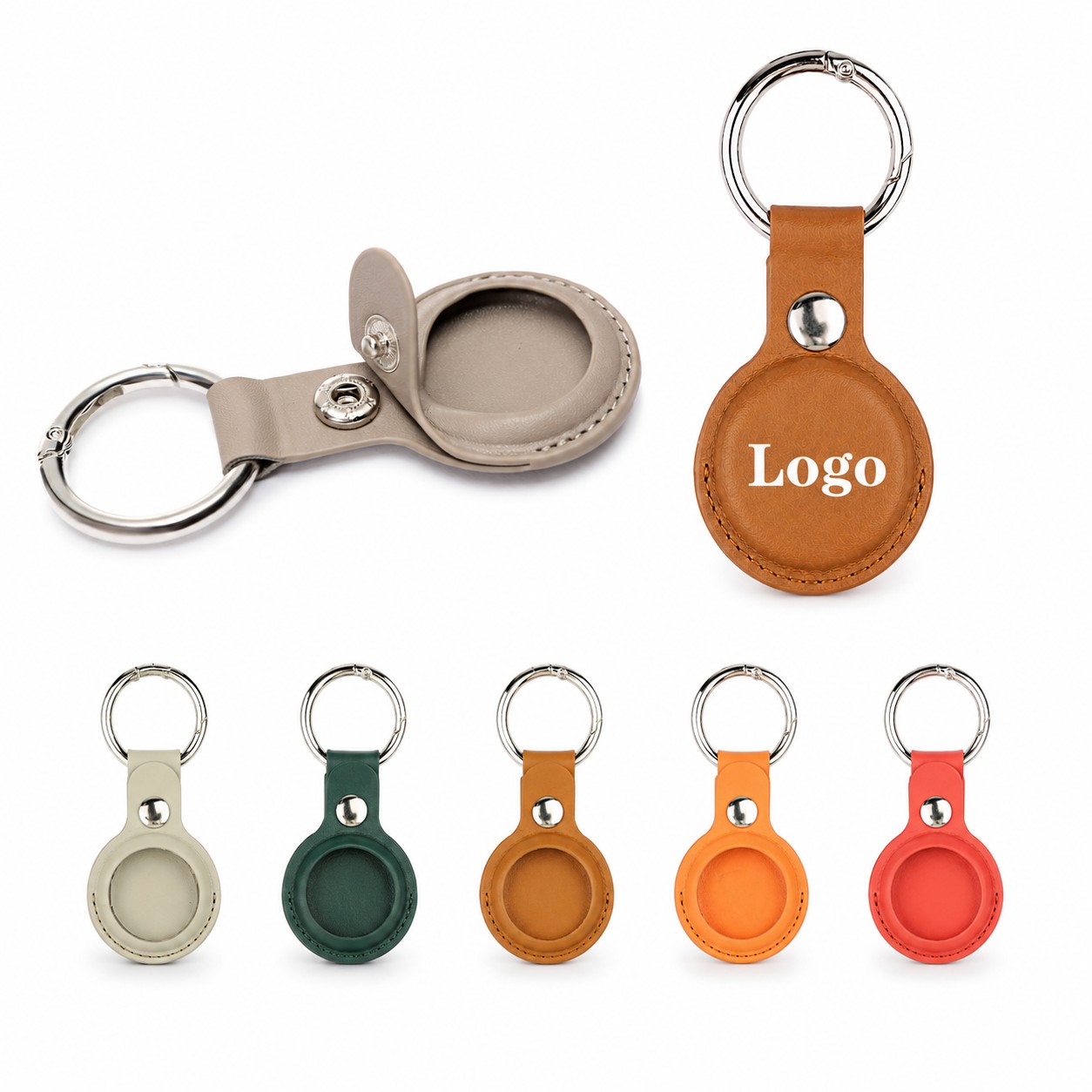 Silicone Tracker Holder Keychain