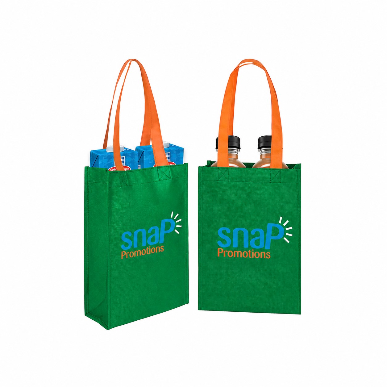 80GSM Non-Woven Tote Bag — Kelly Green