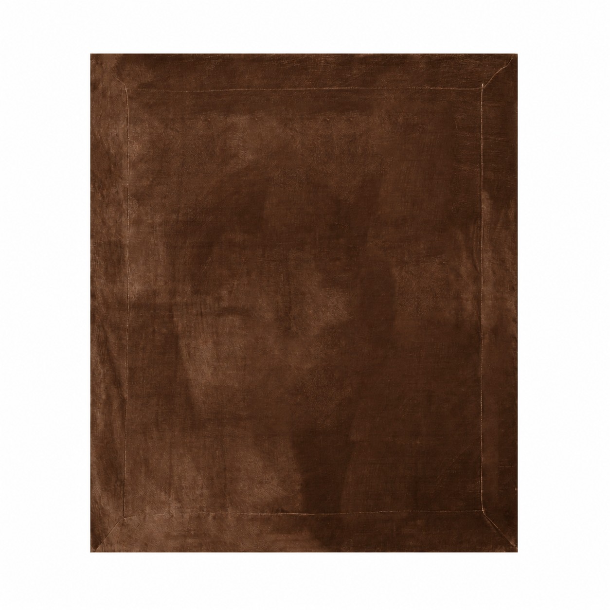 Dual Layer Micro Mink Sherpa Blanket — Brown