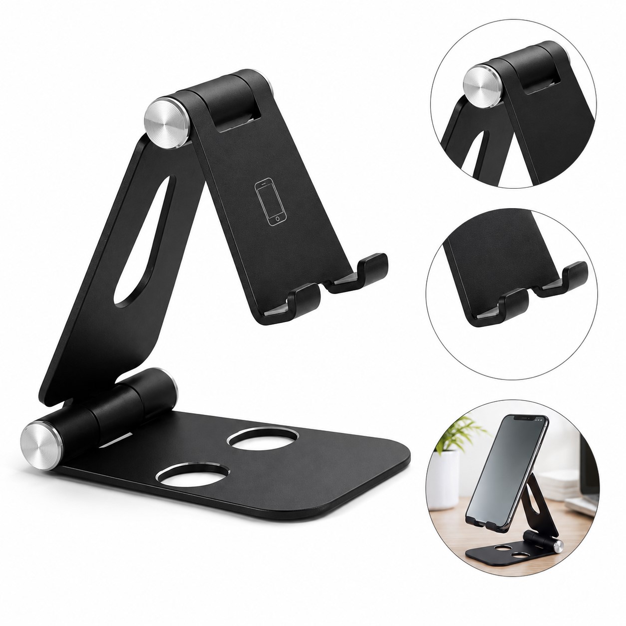 Adjustable ABS Phone Viewing Stand