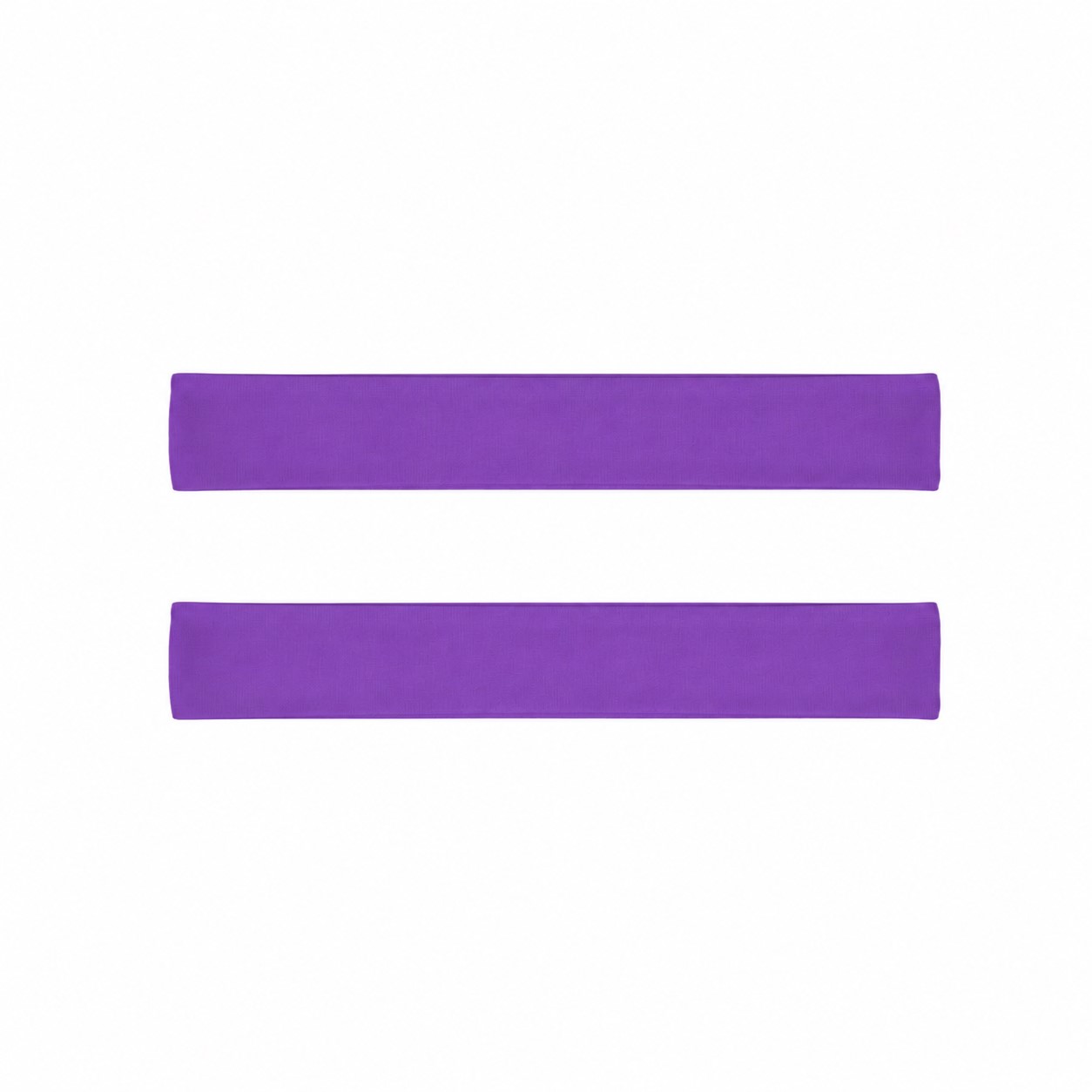 Lightweight Polyester Sports Headband — Purple