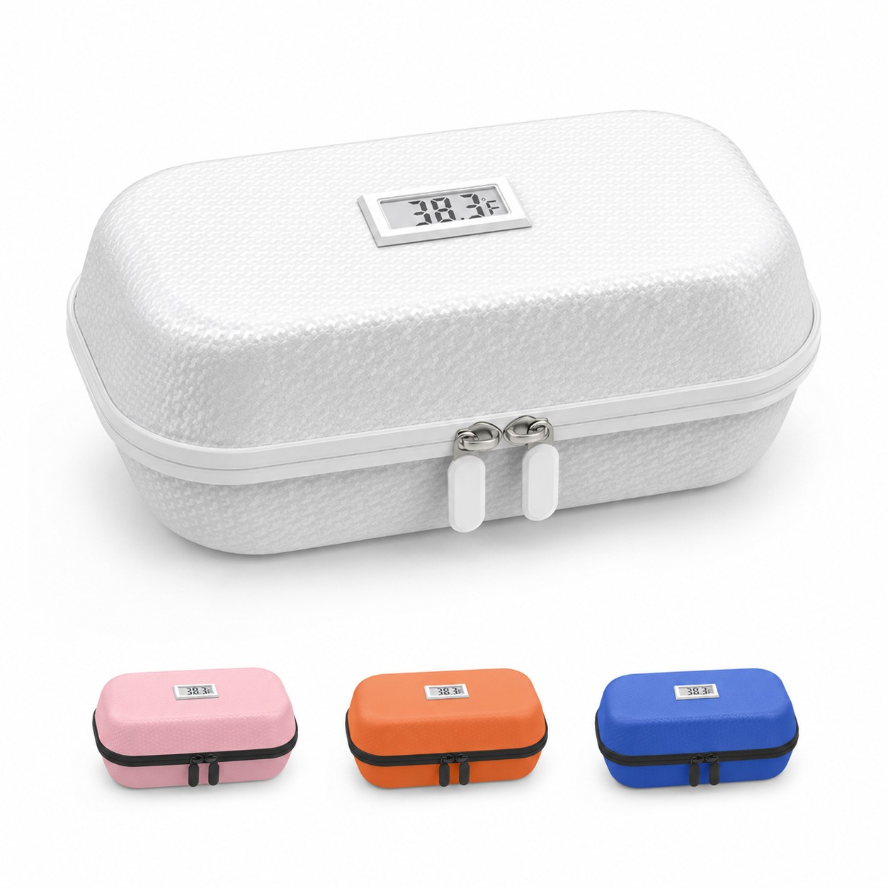 Medication Cooler Case With Temperature Readout