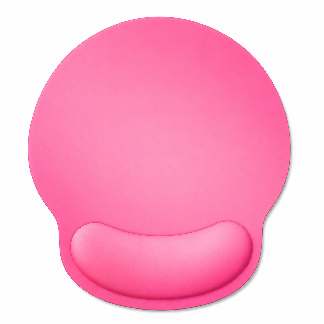 Ergonomic Gel Wrist Rest Mouse Pad — Pink