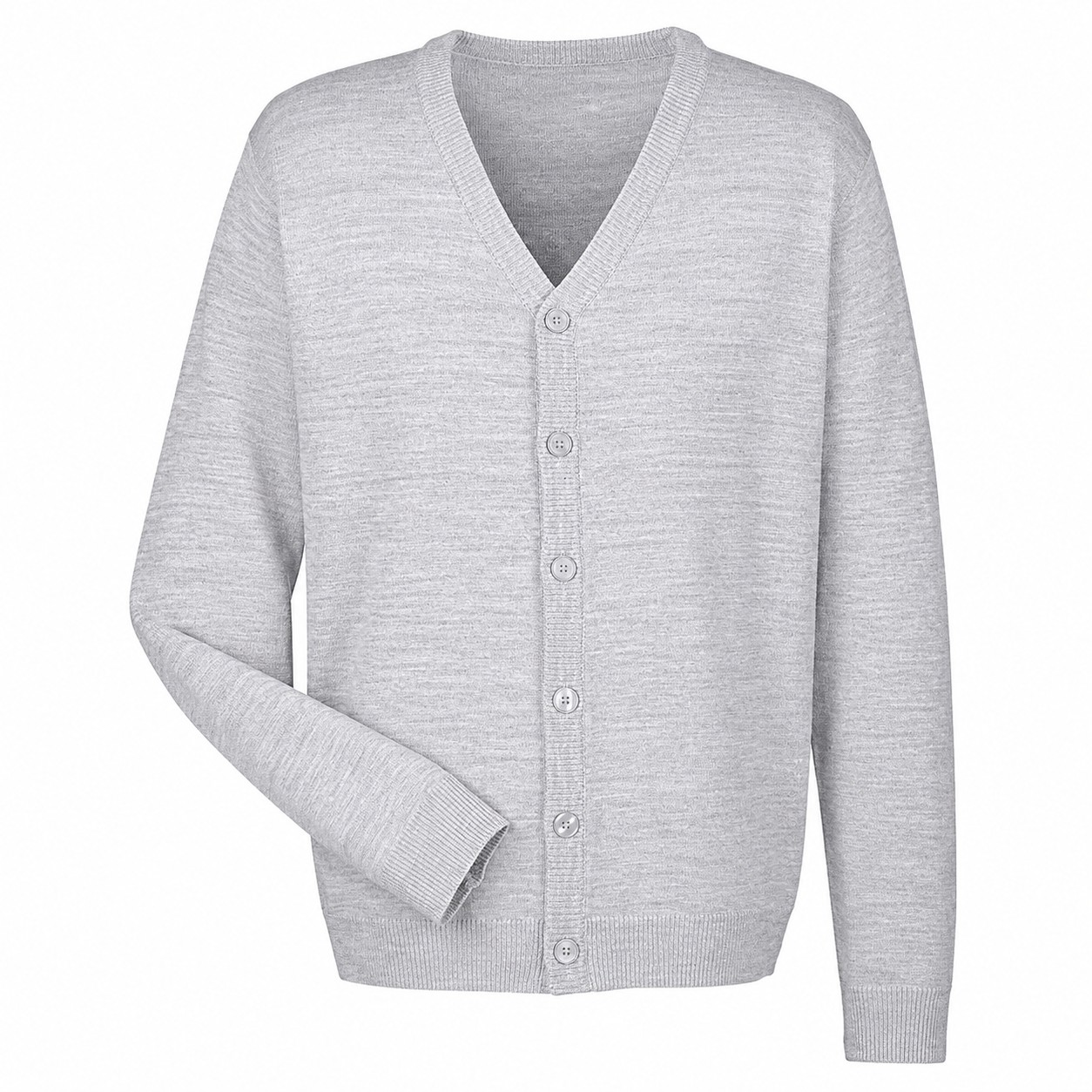 Men's Acrylic Button Down Cardigan — view 2