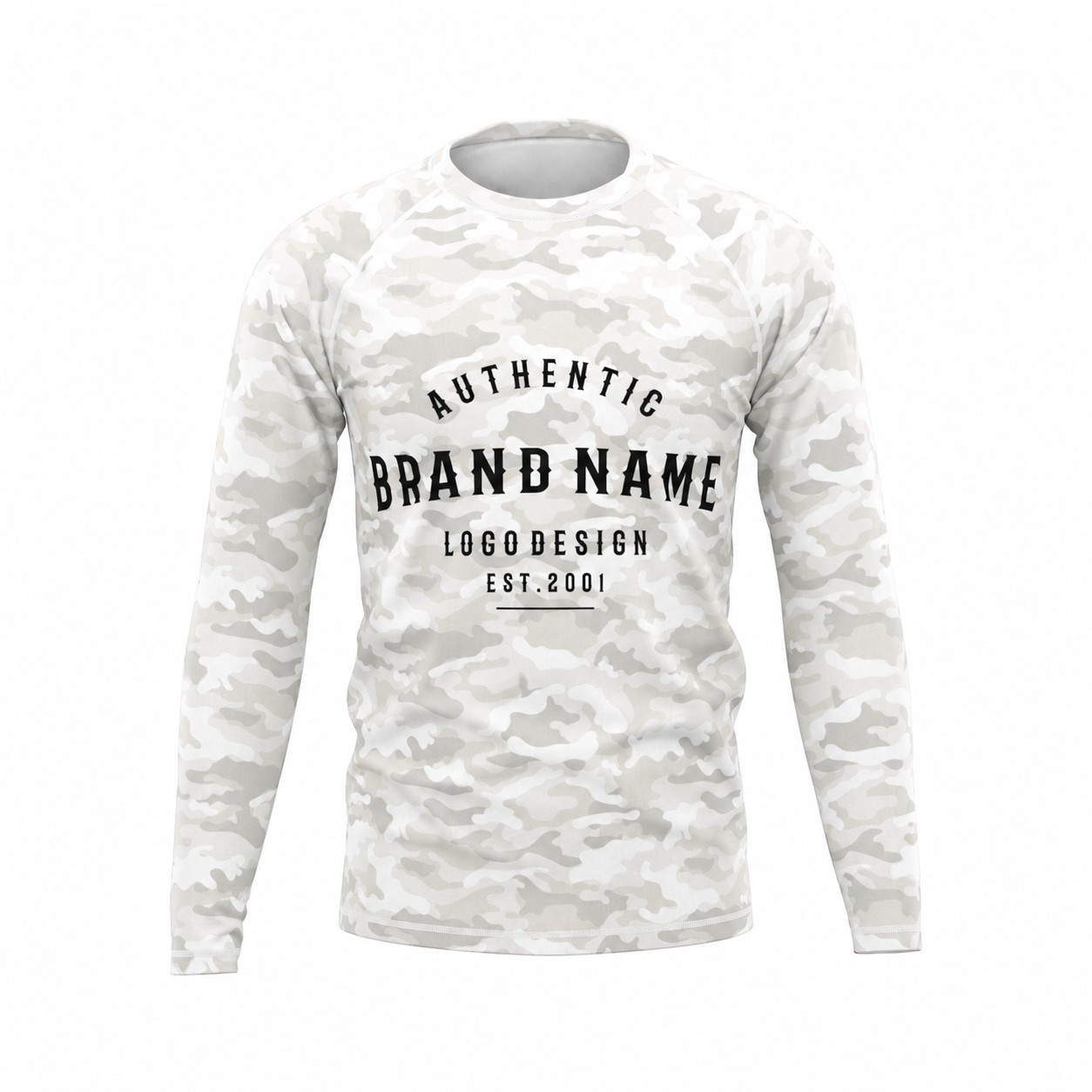 Raglan Sleeve Workout Shirt — White