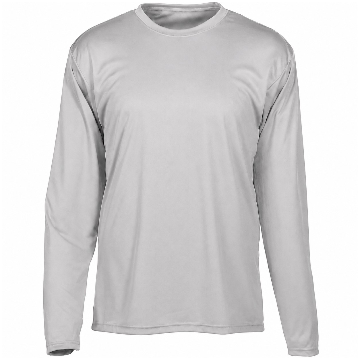 Recycled Polyester Cooling Tee — Silver