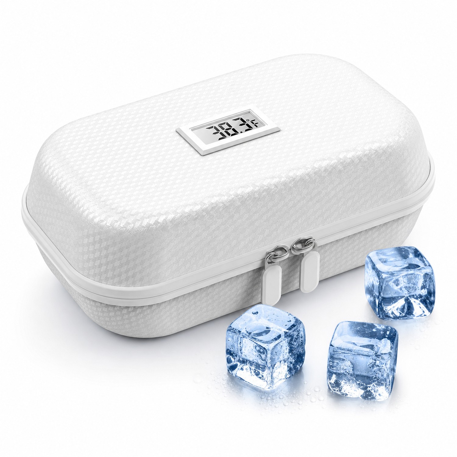 Medication Cooler Case With Temperature Readout — view 2