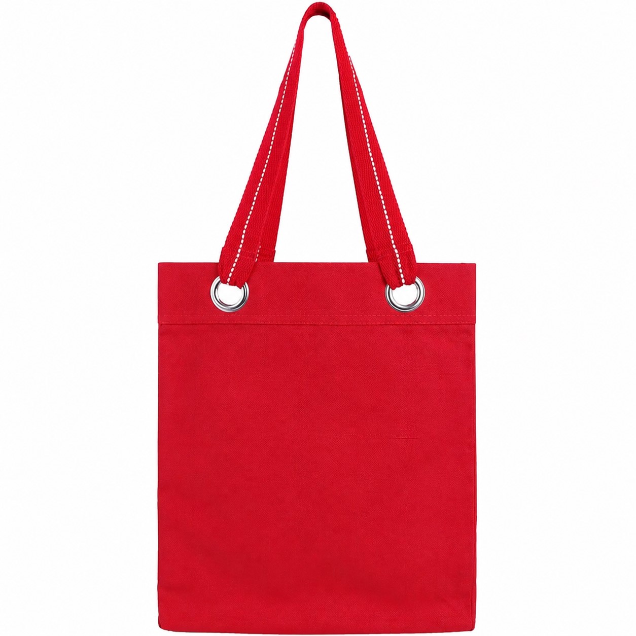 Canvas Grommet Strap Carryall Tote — view 2