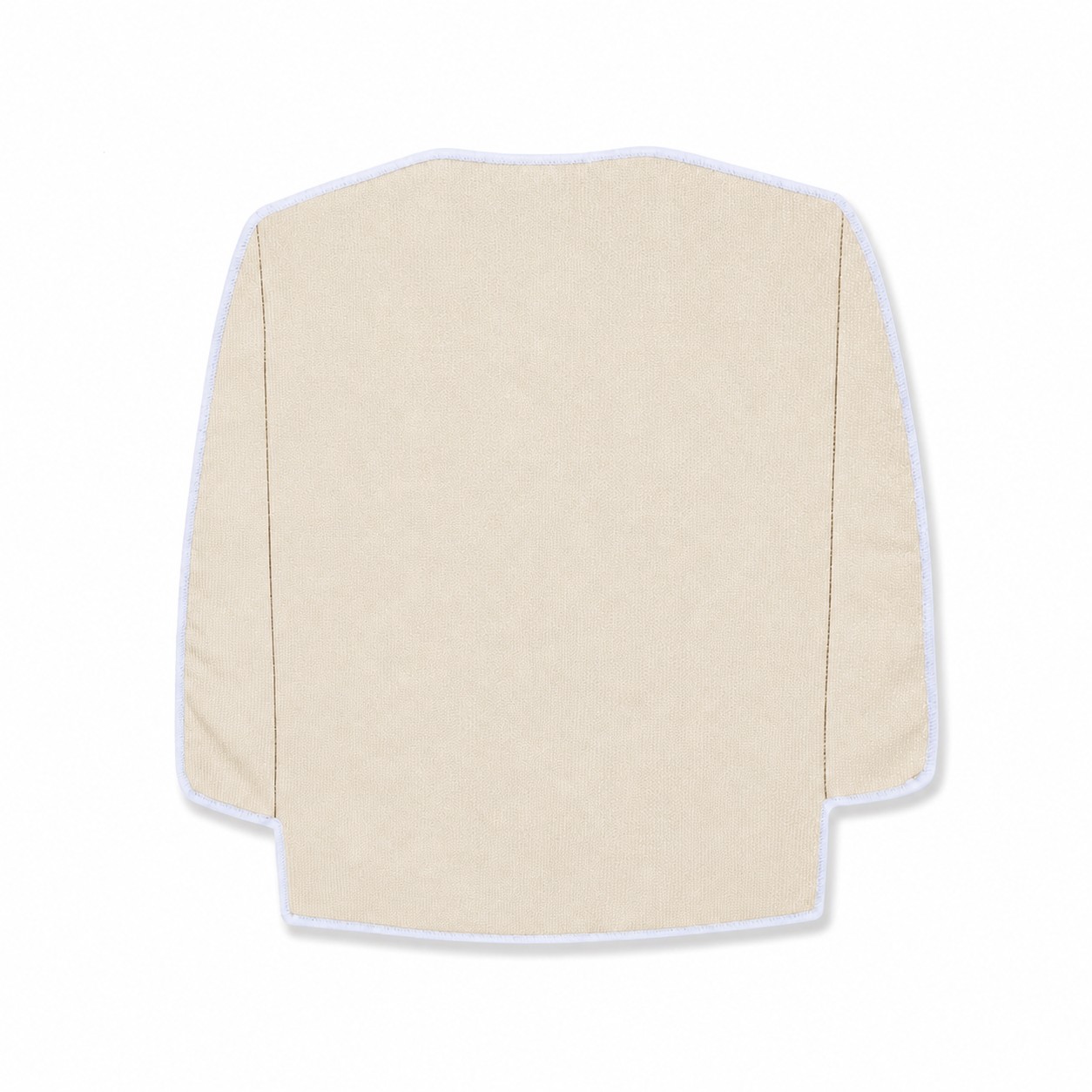 Jersey Shaped Microfiber Rally Towel — Natural Beige