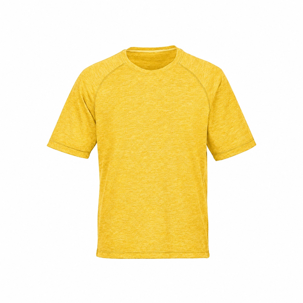 Men's Tri-Blend Moisture-Wicking Raglan T-Shirt — Yellow