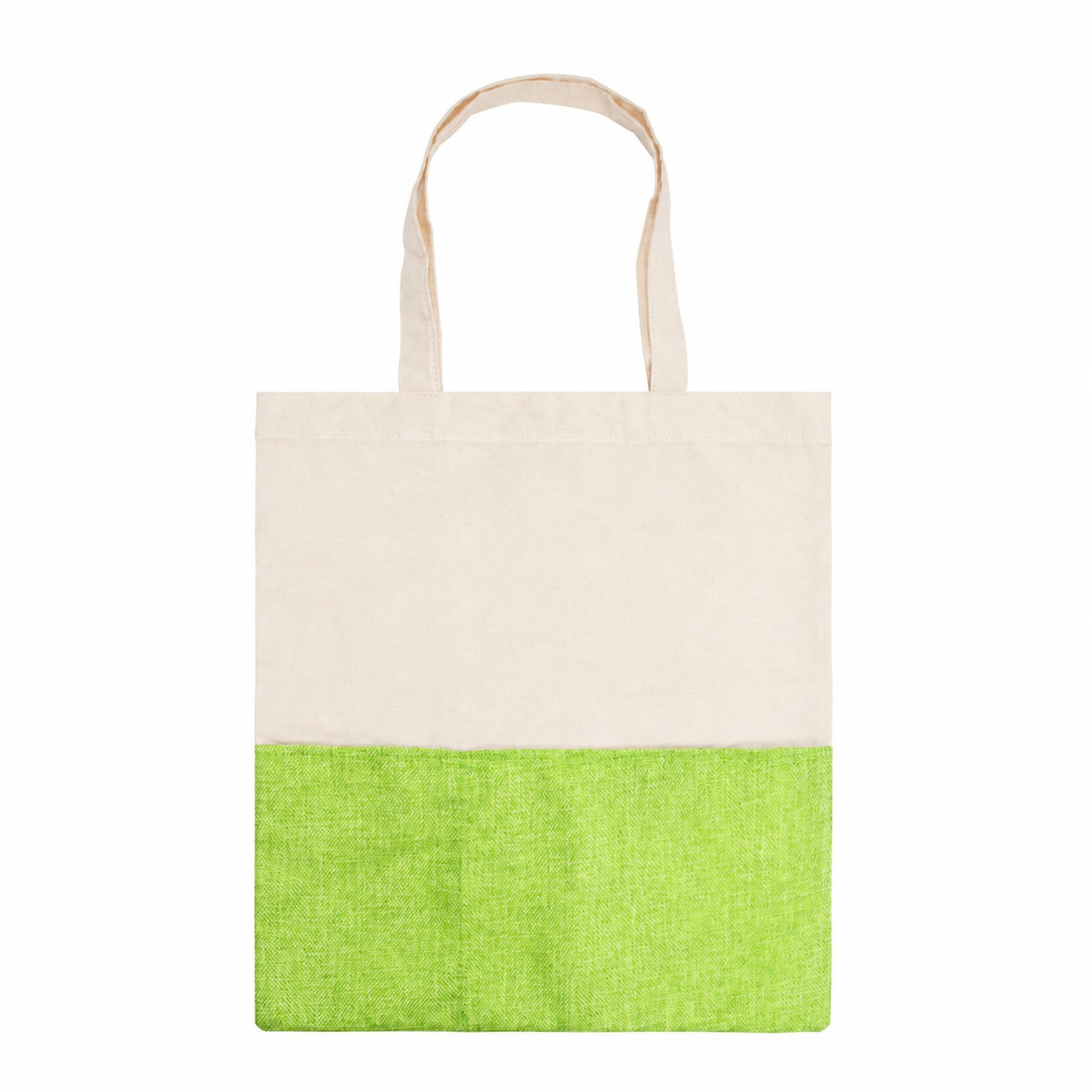 Cotton Tote Bag — Apple Green