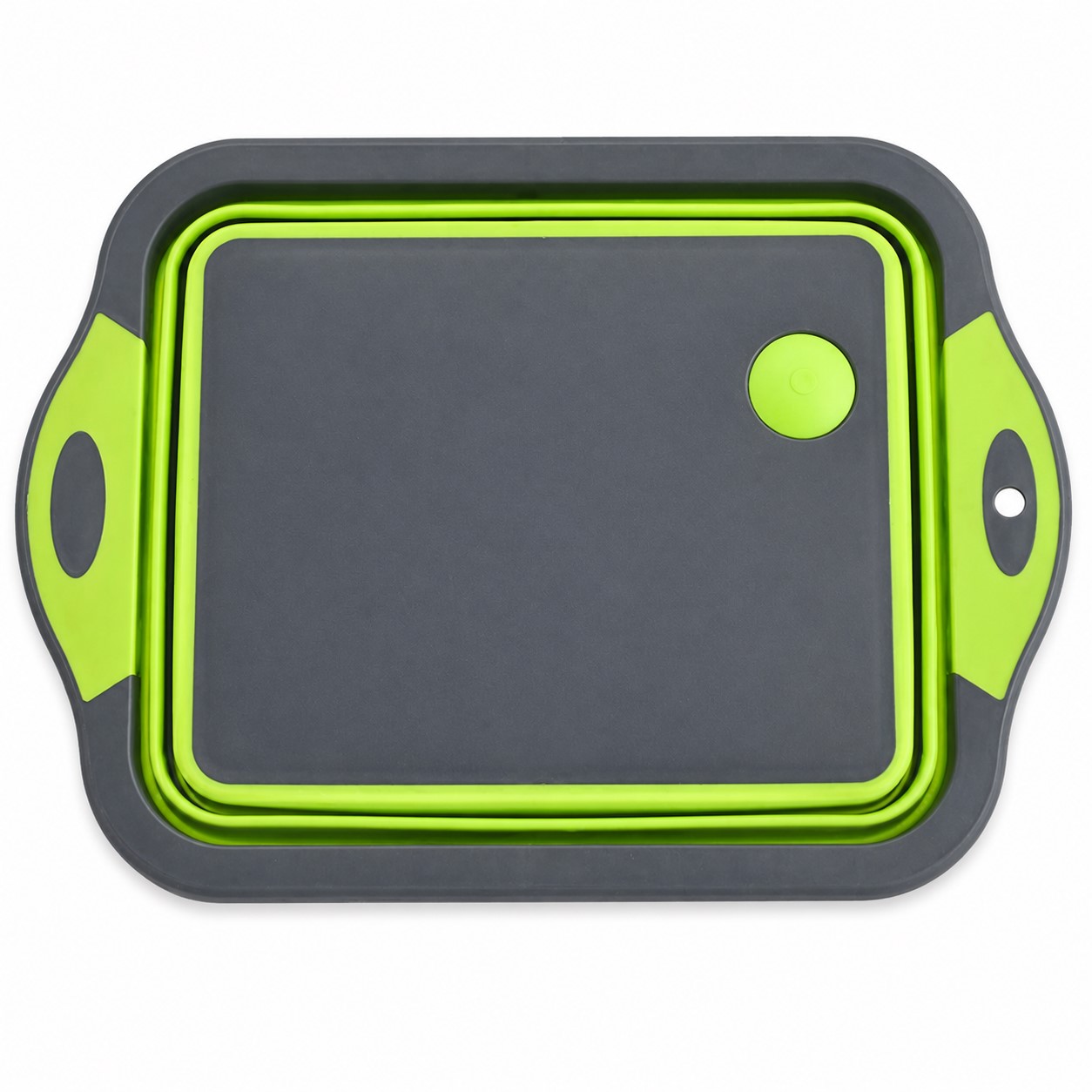 Collapsible Polypropylene Prep Board With Handles — view 2