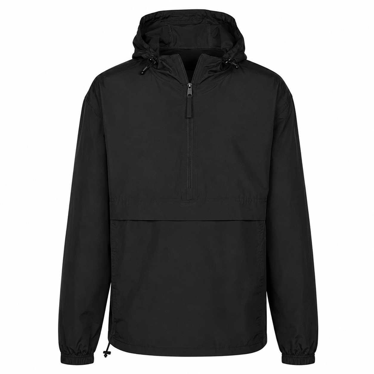 Polyester Packable Pullover Jacket — view 2