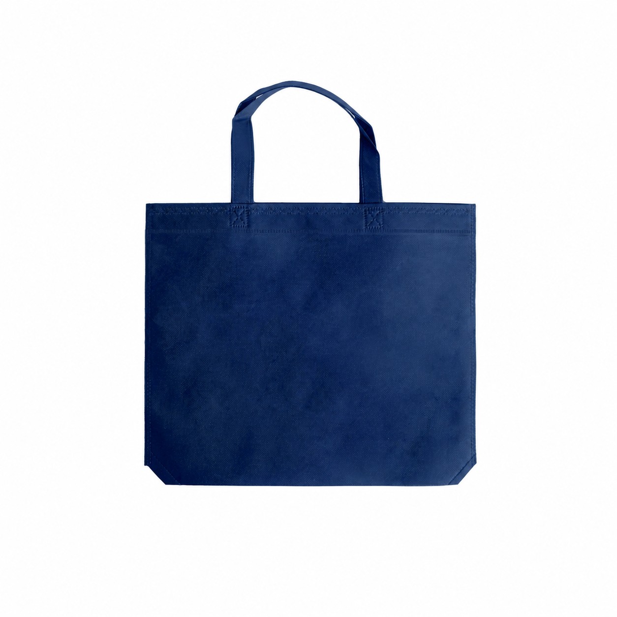 Smooth Surface Tote Bag — Navy Blue