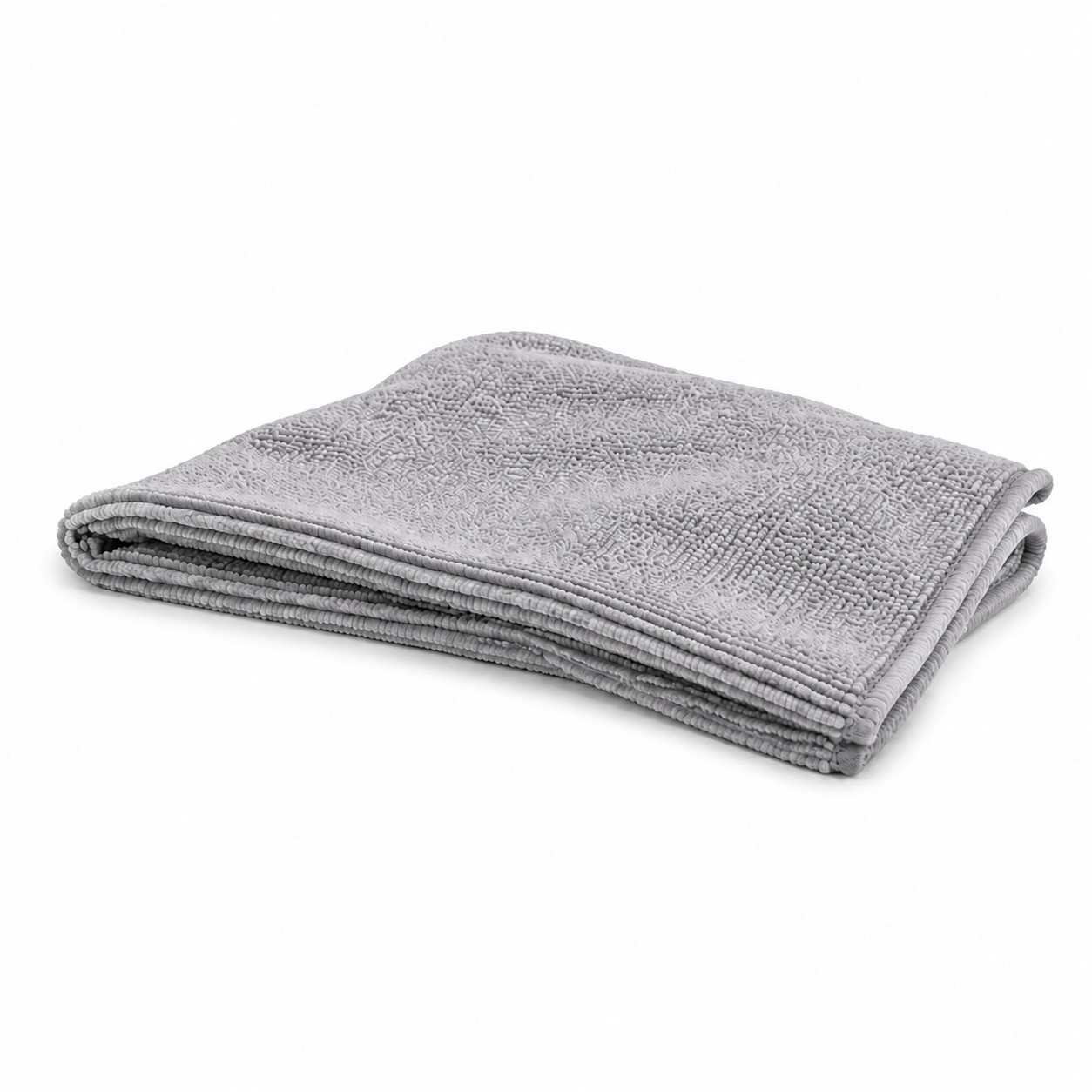 Reusable Microfiber Cleaning Cloth — Gray