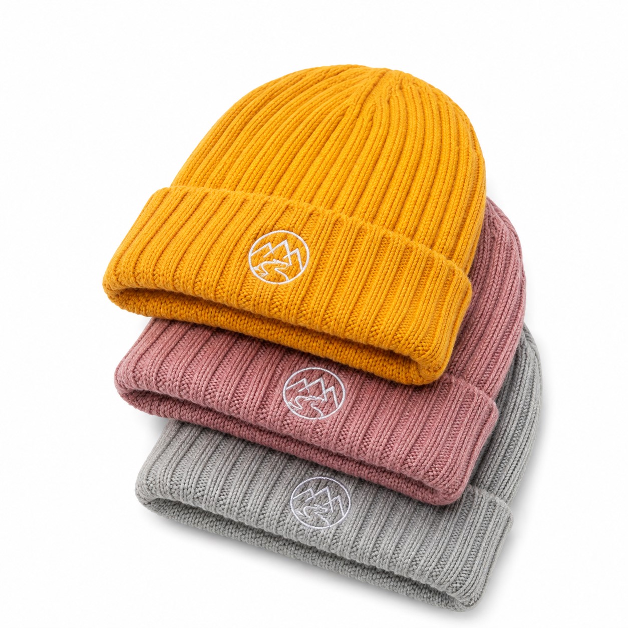 Polyester Beanie Hat With Ribbed Cuff
