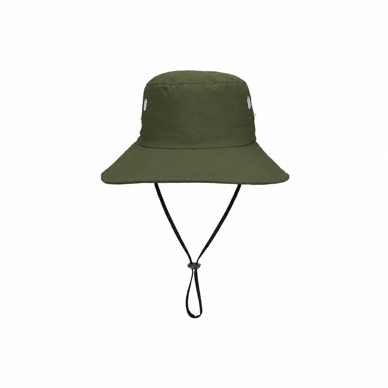 Polyester Bucket Hat — Army Green